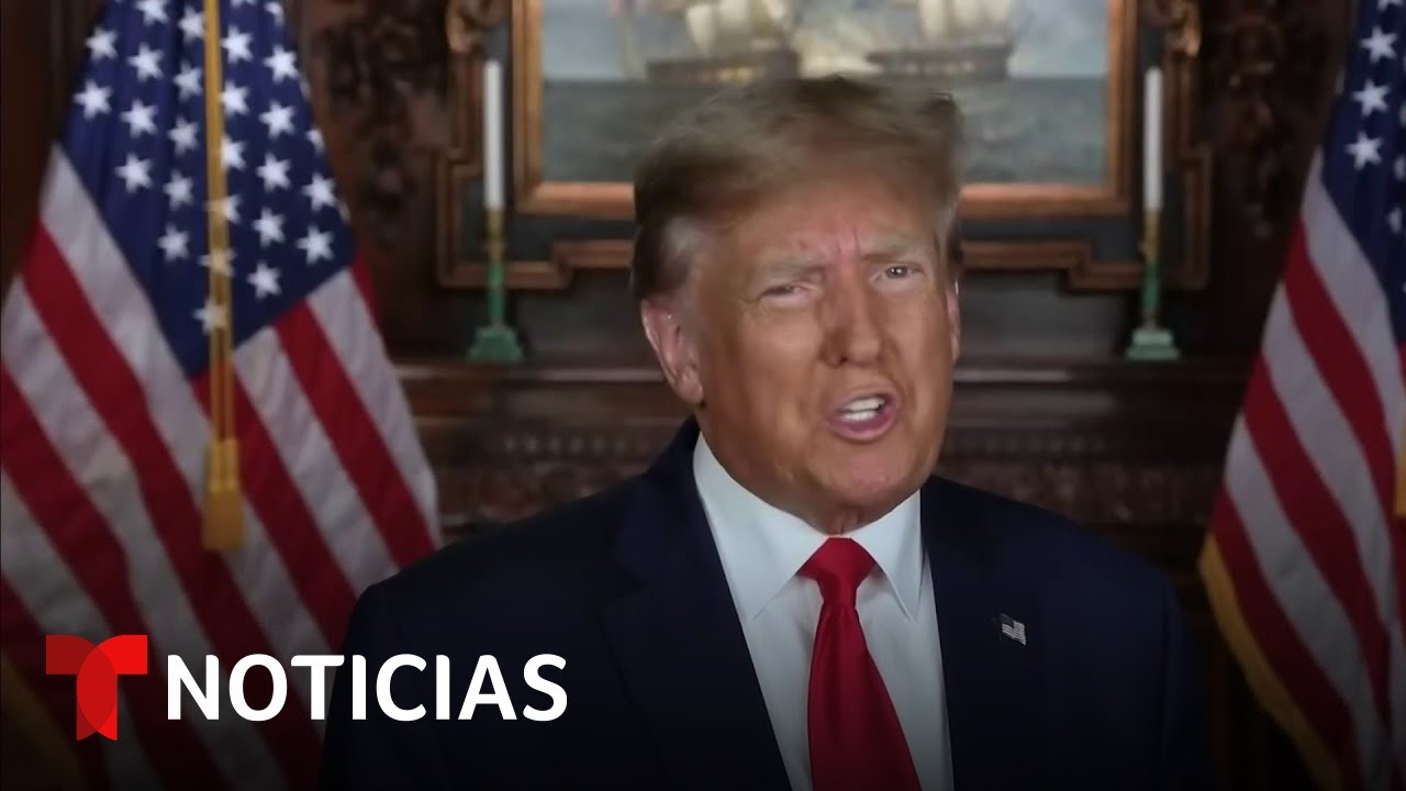 Donald Trump arremete contra Ron DeSantis y lo acusa de "desleal" | Noticias Telemundo