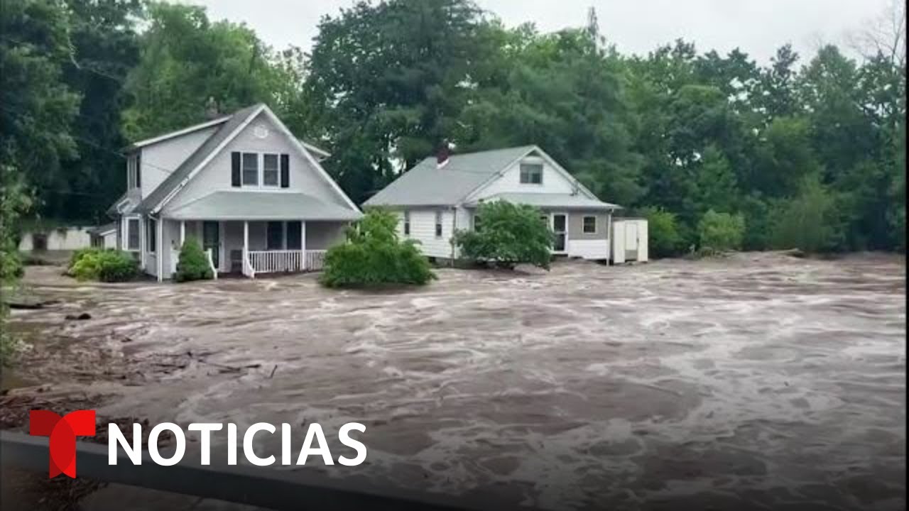 En peligro por inundaciones miles de personas en Nueva York | Noticias Telemundo