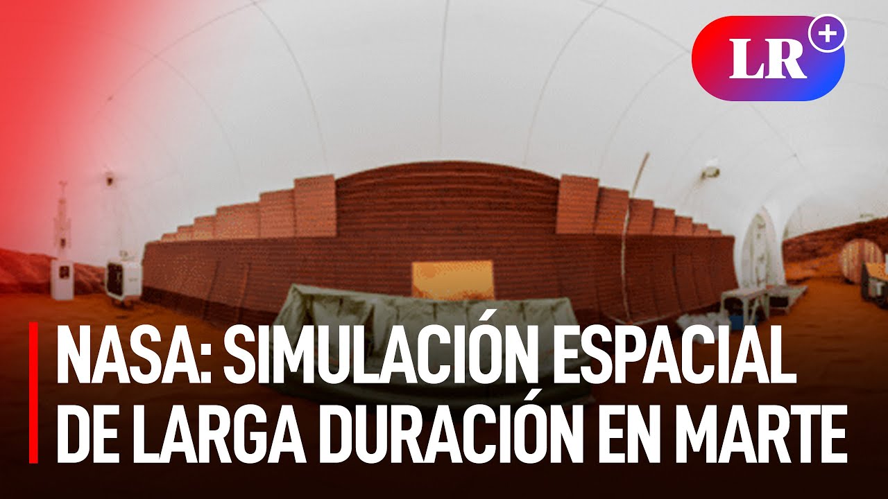 NASA ENCIERRA a 4 personas por un año para que vivan como en MARTE