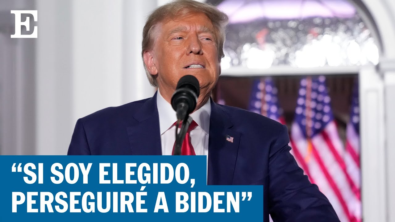 TRUMP, tras comparecer ante el JUEZ: “Nombraré a un fiscal para perseguir a Biden si soy elegido”