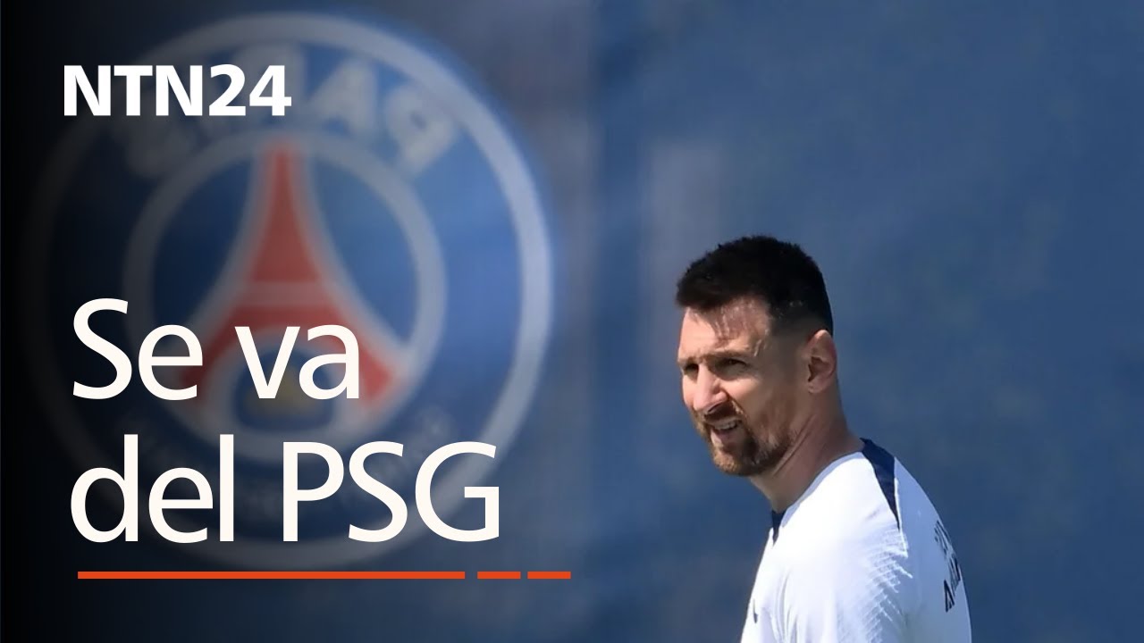 Este sábado es el último partido de Lionel Messi en el PSG