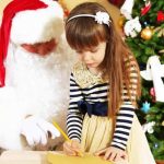 Niños de Ucrania escriben sus cartas a papá Noel
