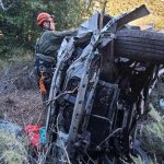 Una mujer sobrevivió 4 noches en las montañas de California