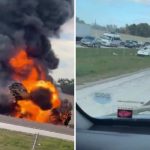 Avioneta se accidenta en una autopista en Florida