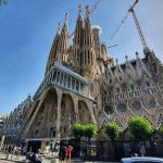 La famosa Sagrada Familia de Barcelona