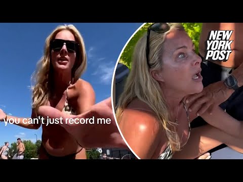 Bikini-clad woman goes on racially charged rant against family at Colo. apartment complex pool