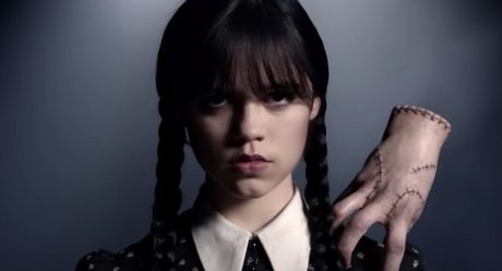 Jenna Ortega as Wednesday in the series about the daughter of ‘The Addams Family’