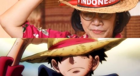 Indonesia minister posts a picture looking like a One Piece character