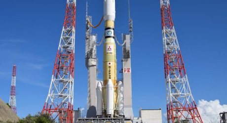 Japan stops rocket launch carrying moon lander due to weather conditions