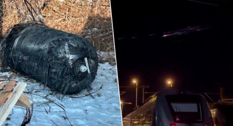 Polish man called the police after a SpaceX rocket fragment fell in Europe