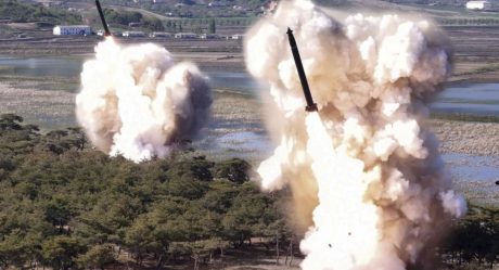 North Korea Tests Short-Range Missiles in Simulated Nuclear Strike